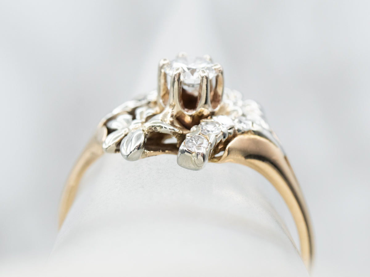 3ct Cluster Round Shape Lab Grown Diamond Cocktail Ring | Reve Diamonds